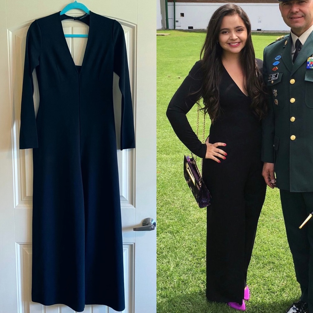 Gorgeous black Zara jumpsuit.